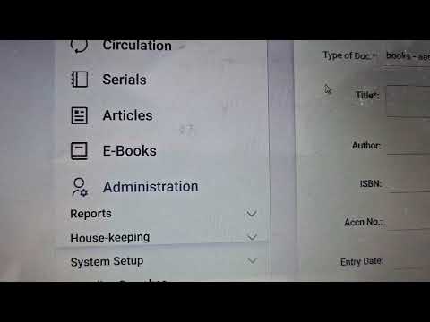 Acquisition of Books