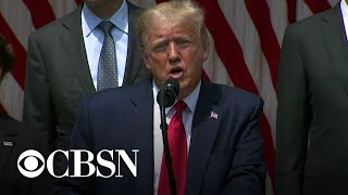 Trump touts economic progress as unemployment falls