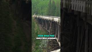 The Last Remaining Original Alaska Highway Wooden Brodge #freeinmyrv #travel #rvtravel