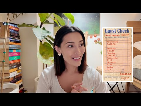 What I spend in a week living in NYC *not good* at 30 years old