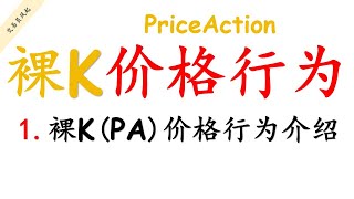 1.裸K丨(PA)价格行为介绍丨PriceAction 丨裸K价格行为丨裸K价格行为丨裸K线交易法