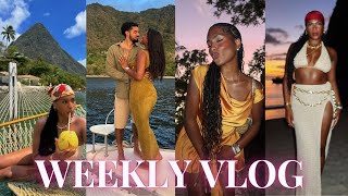 if you hate love PLEASE dont watch this ♡ (baecation 2025 st. lucia travel vlog)