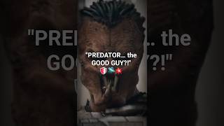 Predator Becomes the Hero?! 😱 You Won’t Believe This Twist! #prey #predator #didyouknow #ytshorts
