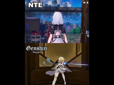 Genshin Impact NTE by elevator comparison #duetnightabyss #DuetNightAbyss#GenshinImpact