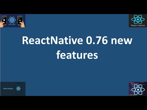 ReactNative 0.76 new features. #react, #reactnative, #beginners