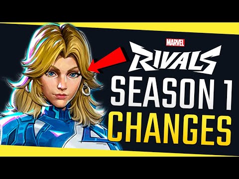 Marvel Rivals SEASON 1 All Hero Changes! INSANE BUFFS & More!