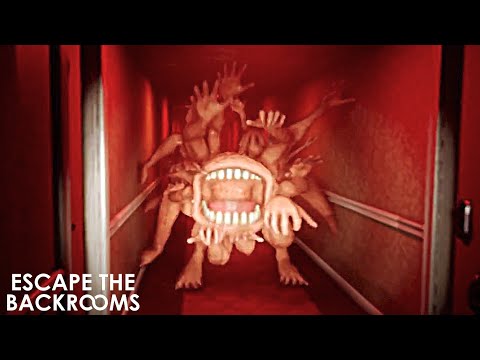 【4人実況】圧倒的な評価を受けた「不思議な部屋を歩くだけ」のゲーム『 Escape The Backrooms 』