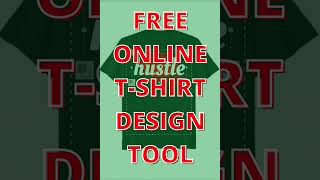T-Shirt Design Tool Free #shorts