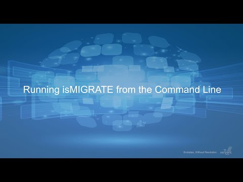 ISMIGRATE from the Command Prompt