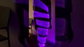 Fibre optic lighting mesh #starlights #lights