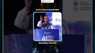 Secretary, MDoNER, delivered the keynote address at the AI Viksit Bharat Summit 2047.