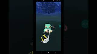 I got a SHUNDO Croagunk #pokémongo #shorts #pokémongohighlights #pokemongoshorts
