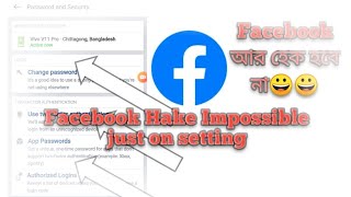 On twofactor. sef Facebook account