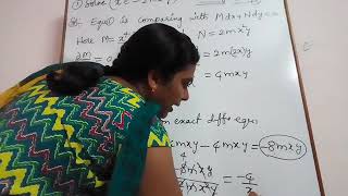 JNTU BTech M2 Maths. Difference between method-4  and method-5 of integrating factors for non exact.