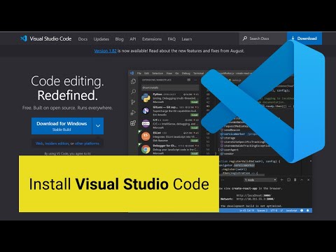 Visual Studio Code Installation Step by step!⚡