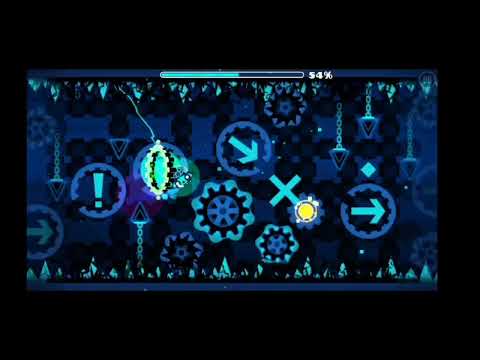 Blue hell syncs with clubstep. Geometry Dash.