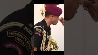 Major Rishabh Singh Sambyal❤️ #adc #parasf #commando #indianarmy #major #president #trending