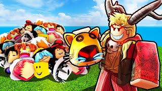 I Disguised Myself as YouTubers in Blox Fruits