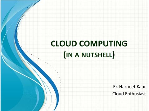 Cloud computing Nutshell Part 2