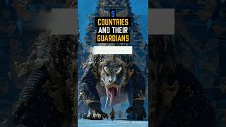 5 Countries and their colossal animal guardians #aianimation   #aiclip   #aianimals   #aishorts  #ai