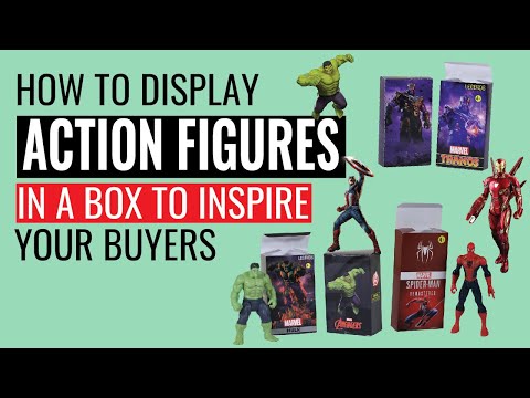 How to Display Action Figures in A Box to Inspire Your Buyers?