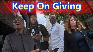 Security Who Love To Keep Giving and TGA Gets Man Handled