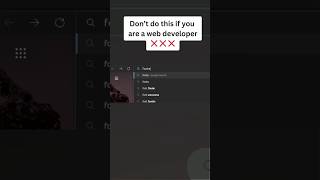 Don't do this if you are a web developer. #webdevelopment #typography