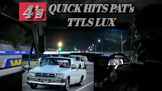 QUICK HITS!!! Patty’s Hilux Out with its New Set Up. Twin Turbo LS… Straight into the 4’s 🚀🚀🚀