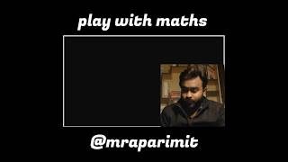 magic of mathematics in real life #mraparimit #shorttrick #shorts #icse2025 #selinamath #cbse10math