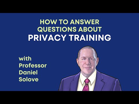 How to Answer Questions About Privacy Training