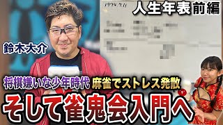 鈴木大介プロの人生年表-生誕/超スパルタ教育～雀鬼会入会-【麻雀遊戯ヒストリー】[前編]