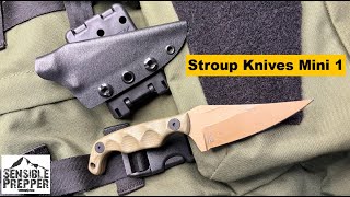 Stroup Knives Mini 1 EDC Fixed Blade Knife