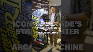 CES 2025: Iconic Arcade's Street Fighter XXL cabinet