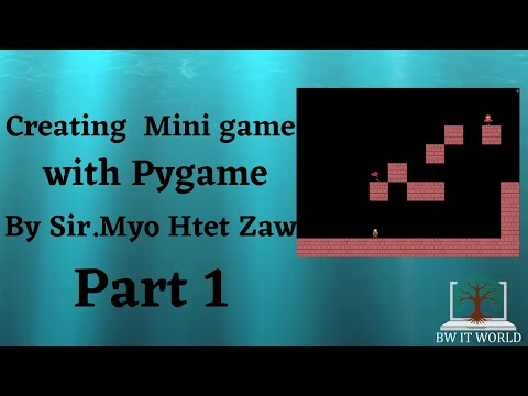 Creating mini game with Pygame  Part-1