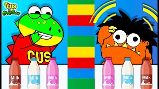 Twin Telepathy Milkshake Challenge & More Superpower Episodes with Gus the Gummy Gator