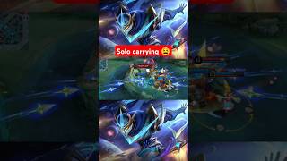 Mobile Legends Gusion solo carrying in solo rank 😫 #mobilelegends#mlbb #gusion#gusionmlbb#mlbbshorts