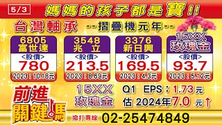 20240506前進關鍵碼 #謝明欽 #前進關鍵碼 #聖科諾國際投顧