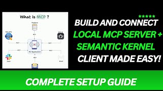 How to Build an MCP Server and Connect It to Semantic Kernel — Full Tutorial!"🚀