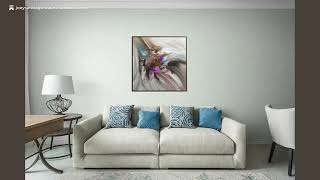 Dreamscape Swirl Abstract Art Print