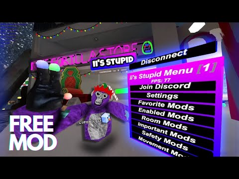 BEST Gorilla Tag Mod Menu (Quest 2/3, PC) - FREE Kick Gun, Ghost Trolling! (Latest Update🚀)