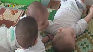 孤儿院宝宝个个都可爱