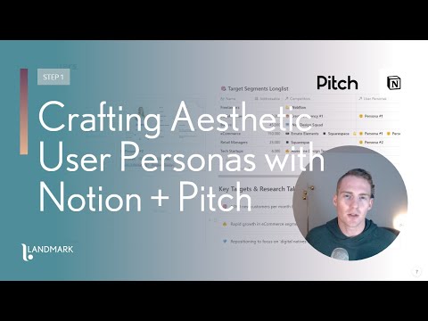 Create Aesthetic User Personas With Notion + Pitch [Template Included]