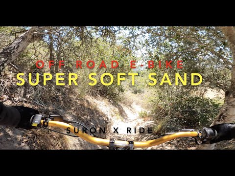 E-Bike RIPS Thru SOFT SAND SurRon X