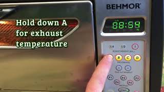 Using the advanced features of the Behmor 1600 Plus Coffee Roaster