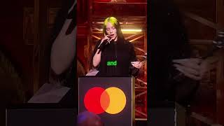 Billie Eilish RUINED HER SPEECH... 😭