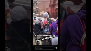 Blockwork with edot baby’s sister at his awakening🕊️💙 #blockwork #edotbaby #drillscene #shorts