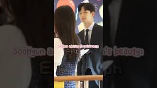 I heard she's much prettier in person😻 #kimsoohyun #kimjiwon #queenoftears