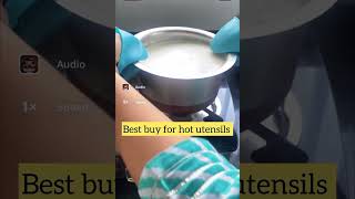 Kitchen Tools from Amazon 💁🏼‍♀️ #cleverhacks this one works best for hot utensils