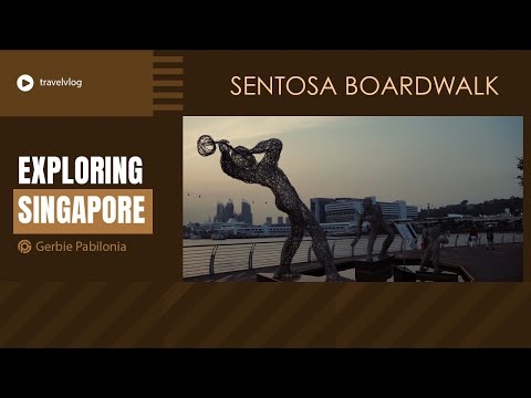 Best city-based tourist spots / Sentosa Boardwalk / #singaporetravel 2025