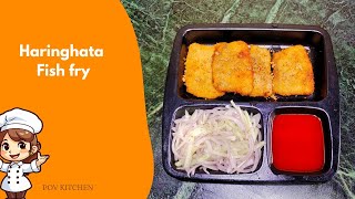 "Crispy & tasty Haringhata Fish Fry – quick, easy, and absolutely delicious! 🐟🔥"